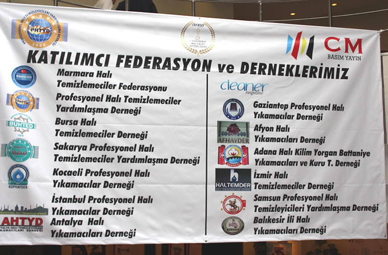 1.Uluslararası Cleaner Magazine Halı Yıkama Sektörü Zirvesi